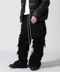 RoyalFlash/A.F ARTEFACT/Damage Denim Tuck Wide Pants/507727755