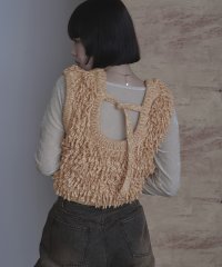 miette/バックベルトループニットベスト/507727801