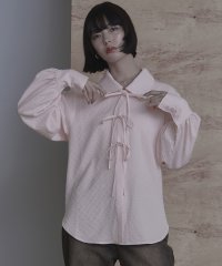 miette/ビッグカラーフロントリボンブラウス/507727807