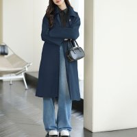 Amulet/アミュレット Amulet ステンカラーロングコート レディース 10代 20代 30代 韓国ファッション 春 秋 大人 シンプル カジュアル 上品 オフィス /507728161