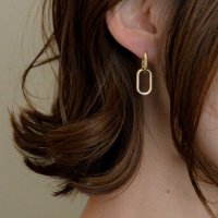 styiro/スタイロ styiro ニッケルフリー 2連フープメタルピアス/507728244