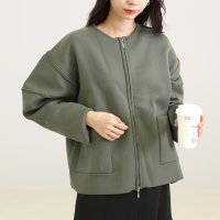 Aletta vita/アレッタ ヴィータ Aletta vita ジャガードニットジップブルゾン/507728475