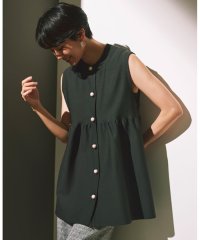 JIYU-KU（SMALL SIZE）/【カタログ掲載・洗える】パールディティールニット ジレ/507728664