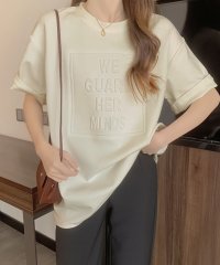 Girly Doll/ガーリードール Girly Doll 立体ロゴTシャツ【韓国ファッション】/507729063