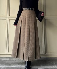JUNOAH/ジュノア JUNOAH 千鳥チェックロングプリーツスカート/507729139