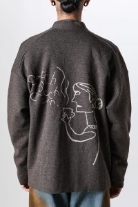 CROMAGNON/クロマニヨン CROMAGNON Double Jacquard Knit/507146527