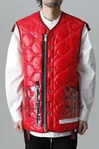 TAKAHIROMIYASHITATheSoloist./タカヒロミヤシタザソロイスト TAKAHIROMIYASHITATheSoloist. Oversized Quilting Liner Vest./507147027