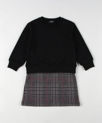 COMME CA ISM KIDS/グレンチェック柄 ジャカードワンピース/507604450