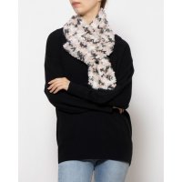 cache nez/カシュネ cache nez エコファーカスリニットネックマフラー/507611551
