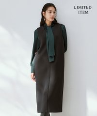 ICB（LARGE SIZE）/【WEB限定・洗える】 コンパクトダブルフェイス ジャンパースカート/507713039