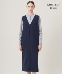ICB（LARGE SIZE）/【WEB限定・洗える】 コンパクトダブルフェイス ジャンパースカート/507713039