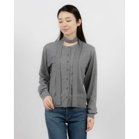 STYLEBLOCK/スタイルブロック STYLEBLOCK タイ付き前後2WAYニットカーディガン/507725967