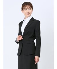 m.f.editorial/エムエフエディトリアル m.f.editorial リクルート黒無地 ストレッチ 2ボタンジャケット(セットアップ可能)/507728798