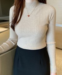 VIVIDLADY/ビビッドレディ VIVIDLADY ボトルネックニット レディース 秋 冬 ニット 韓国ファッション レディース 長袖 ニット 秋ニット ボトルネックニット レ/507729065