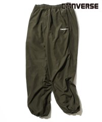 CONVERSE/コンバース CONVERSE 裏フリース ワンポイントロゴ サイドライン ナイロントラックパンツ レディース メンズ/507729438