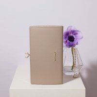 TOPKAPI/トプカピ TOPKAPI シュリンクレザー パール がま口 長財布/507729624