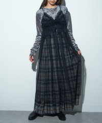 MAISON BREEZE reveur/メゾンブリーズレヴール MAISON BREEZE reveur チュール キャミワンピース レイヤード 透け感 ワンピ trctrcー284013/507729630