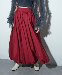 MAISON BREEZE reveur/メゾンブリーズレヴール MAISON BREEZE reveur バルーンスカート ギャザースカート ミドル丈 無地 ウエストゴム trctrcー264020/507729631