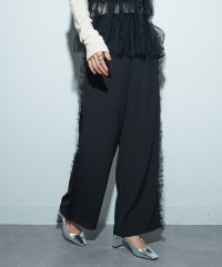 MAISON BREEZE reveur/メゾンブリーズレヴール MAISON BREEZE reveur サイドチュールフリル パンツ ワイドパンツ ロングパンツ trctrcー264016/507729634