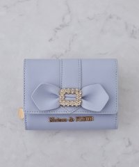 Maison de FLEUR/メゾン ド フルール Maison de FLEUR ビジューバックルリボンウォレット/507729867