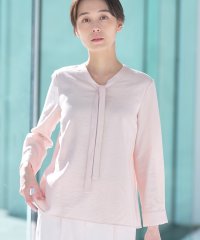 INDIVI/春SALE！【洗える】ストライプドビー ボウタイブラウス/507730693