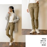 JUNGLE JALOPY/ジャングルジャロピー JUNGLE JALOPY ツイルジョガーパンツ ゆったり リラックス 美脚 伸縮 伸び チノパンツ イージーパンツ オフィス 可愛い 大/507730730