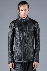 D.HYGEN/ディーハイゲン D.HYGEN ホースレザーボンディングレザーシャツ/506928732