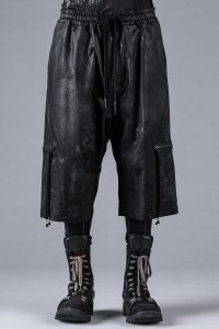 D.HYGEN/ディーハイゲン D.HYGEN Product－coated jersey－like denim 3/4 baggy pants/506928755