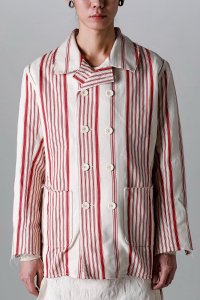 OLUBIYI THOMAS/オルヴィ トーマス OLUBIYI THOMAS Double Breasted Work Jacket/507143375