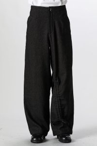 CHIAHUNG SU/チャンホン スー CHIAHUNG SU Woolen Strapping Trouser/507143482