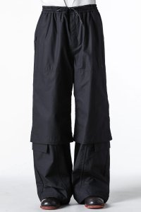 Juun.J/ジュン ジー Juun.J Brushed Cotton Puckered Pants/507143629