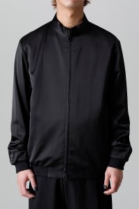 GALAABEND/ガラアーベント GALAABEND T/R Satin Zip Up Blouson/507144309