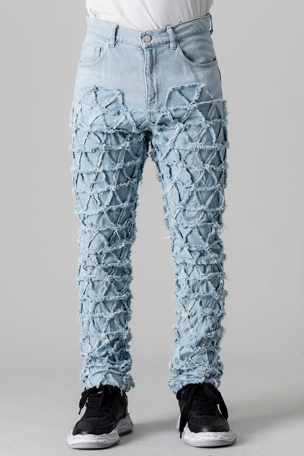 【PHENOMENON フェノメノン】デニム（L 32）サルエルパンツ/ジーンズ セール 70%OFF】フェノメノン PHENOMENON Delta Denim pants