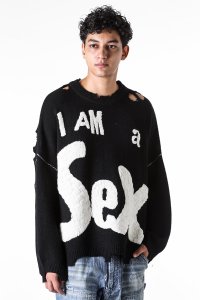 SAINT Mxxxxxx/セントマイケル SAINT Mxxxxxx Sex Pistols x SAINT Mxxxxxx I AM A Knit/507144680
