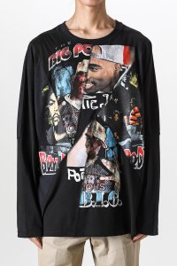 ink/インク ink Crack Band Long Sleeve T－shirt (Hip Hop)/507144922