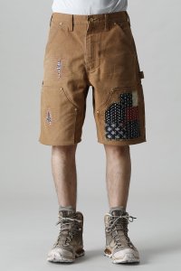 INNOCENCE NY/イノセンス ニューヨーク INNOCENCE NY REWORKED PAINTER SHORTS/507144936