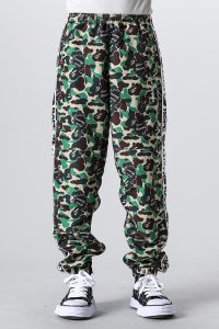 SAINT Mxxxxxx/セントマイケル SAINT Mxxxxxx A BATHING APE_ x SAINT Mxxxxxx STAPE Track Pants/507145487