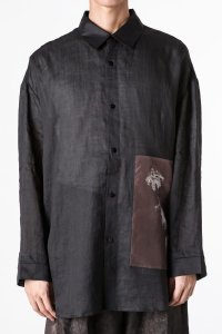 STOVAIGH/ストヴァーグ STOVAIGH Salted Silk Print Shirt/507145513