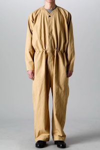 O PROJECT/オー プロジェクト O PROJECT JUMPSUIT MUSTARD Fine Canvas/507145960