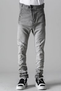BORIS BIDJAN SABERI/ボリス ビジャン サベリ BORIS BIDJAN SABERI P11 Low Crotch Tight Fit Denim Pants/507145978