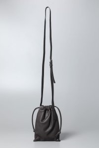 PATRICK STEPHAN/パトリックステファン PATRICK STEPHAN Leather cell phone bag 'drawstring'/507199962