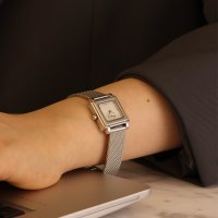 FERRAGAMO/フェラガモ Ferrgamo スクエア レディース 時計 SFBY00119 クォーツ ホワイトパール ステンレススチール スイス/507346638