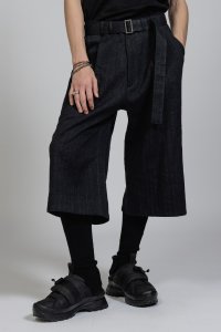 The Viridi-anne/ザ ヴィリディアン The Viridi－anne Linen Cotton Herringbone Shorts/507531372