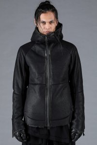 D.HYGEN/ディーハイゲン D.HYGEN French Baby Lamb Shearling Hooded Jacket/507560018