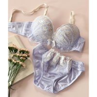 fran de lingerie/フランデランジェリー fran de lingerie 新作続々☆ 「ペアブラジャー ペアブラジャー（ワイヤー有り）」 ブラジャーショーツセット【返品不可商品】/507586183