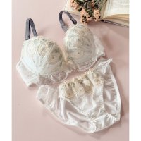 fran de lingerie/フランデランジェリー fran de lingerie 新作続々☆ 「ペアブラジャー ペアブラジャー（ワイヤー有り）」 ブラジャーショーツセット【返品不可商品】/507586183