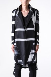 kiryuyrik/キリュウキリュウ kiryuyrik UNIONJACK Twill Single Napoleon Flare Long Jacket/507717505