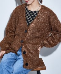 MAISON BREEZE reveur/メゾンブリーズレヴール MAISON BREEZE reveur ラメ ニット カーディガン Vネック 長袖/507723337
