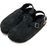 BIRKENSTOCK/ビルケンシュトック BIRKENSTOCK TOKIO SHEARLING BLACK | SUEDE－LEATHER/FUR [1028328]/507730991