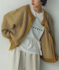 Noia/ノイア Noia ボーダー配色ニットカーディガン/507731001